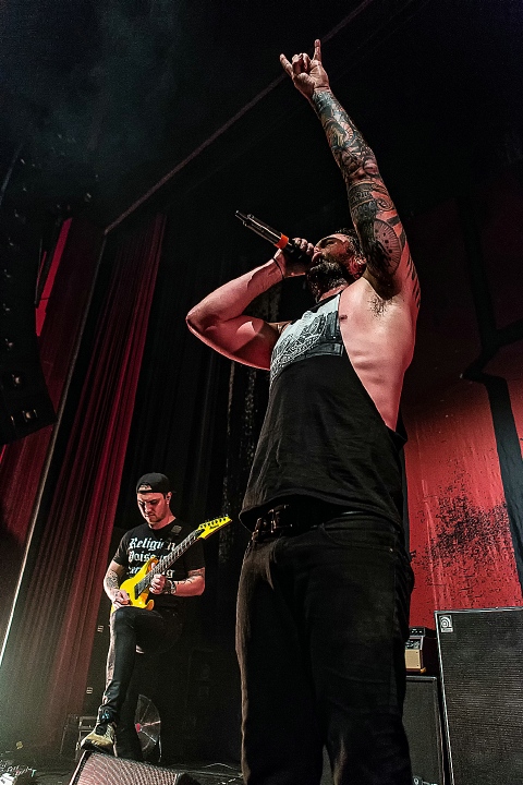 Thy Art Is Murder @ Ancienne Belgique, picture 31, photographed by Edwin Houdevelt - FrontView Magazine