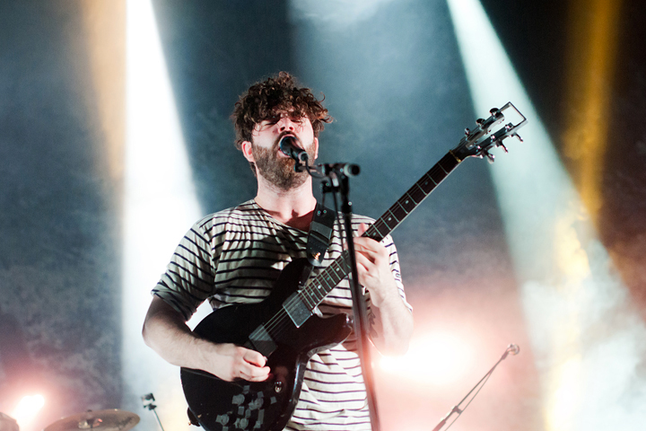 Foals @ Vorst Nationaal, picture 1, photographed by Magali Decamps - FrontView Magazine