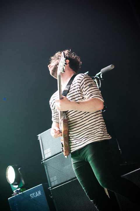 Foals @ Vorst Nationaal, picture 11, photographed by Magali Decamps - FrontView Magazine
