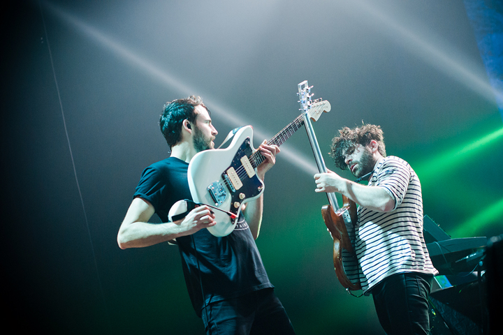 Foals @ Vorst Nationaal, picture 13, photographed by Magali Decamps - FrontView Magazine