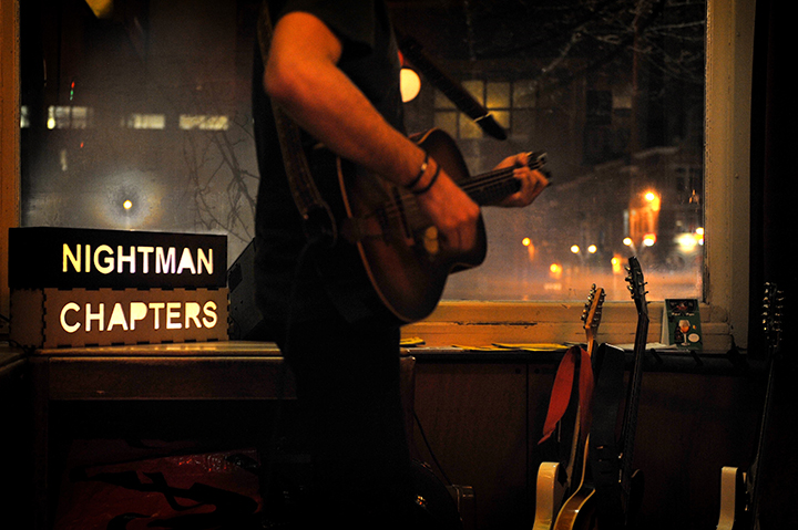 Nightman albumvoorstelling @ Café Commerce, picture 4, photographed by Bart Scholliers - FrontView Magazine