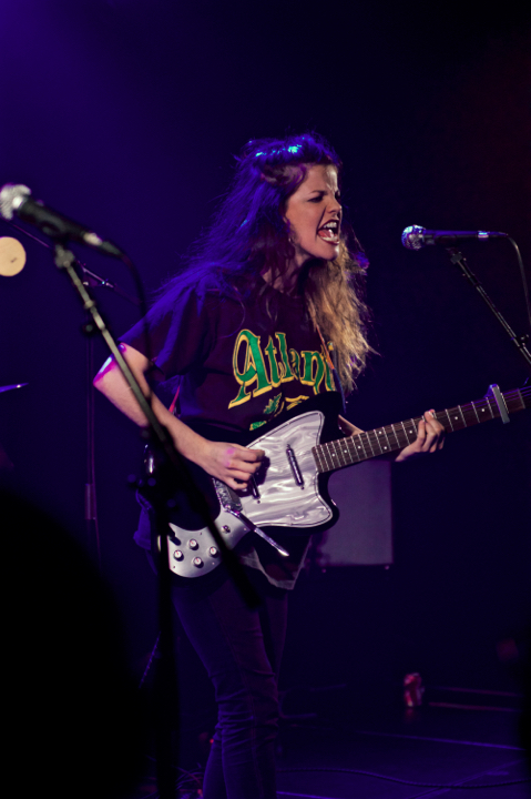 Hinds @ ancienne Belgique Club, foto 4, foto's door Bart Baevegems - FrontView Magazine