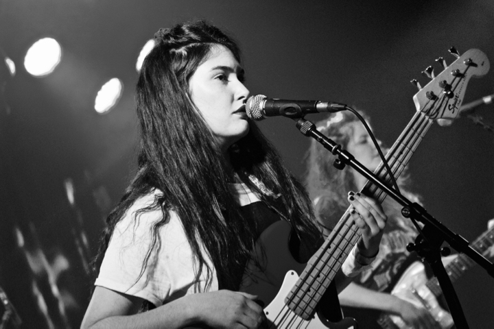 Hinds @ ancienne Belgique Club, foto 7, foto's door Bart Baevegems - FrontView Magazine