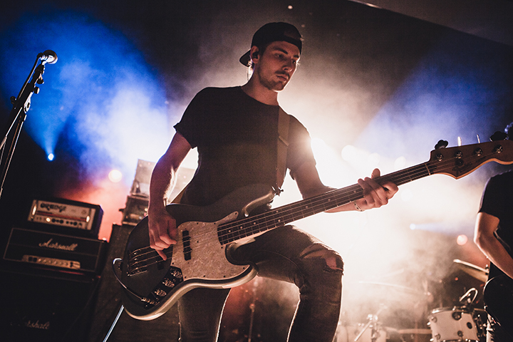 AGAINST THE CURRENT vs. ROAM vs. THE OVERSLEPT @ Muziekodroom, foto 2, foto's door Alana Clemens - FrontView Magazine