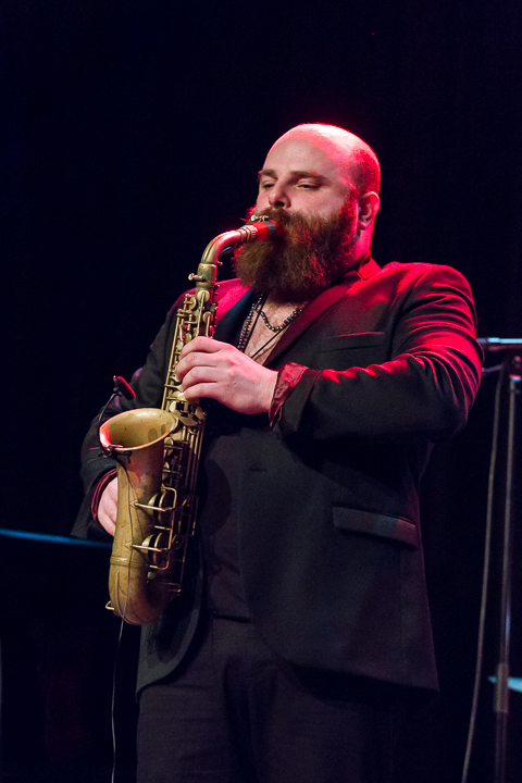 Thomas De Pourquery & Supersonic @ De Casino St.-Niklaas, picture 9, photographed by Guy Danneels - FrontView Magazine