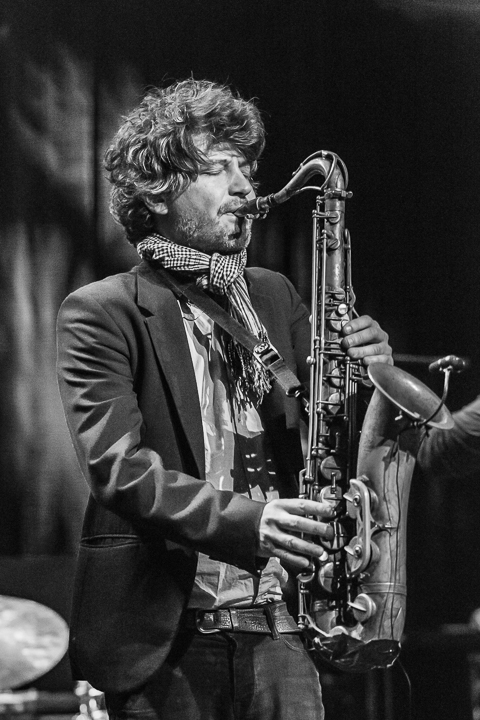 Thomas De Pourquery & Supersonic @ De Casino St.-Niklaas, picture 11, photographed by Guy Danneels - FrontView Magazine