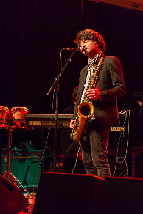 Thomas De Pourquery & Supersonic @ De Casino St.-Niklaas, picture 14, photographed by Guy Danneels - FrontView Magazine