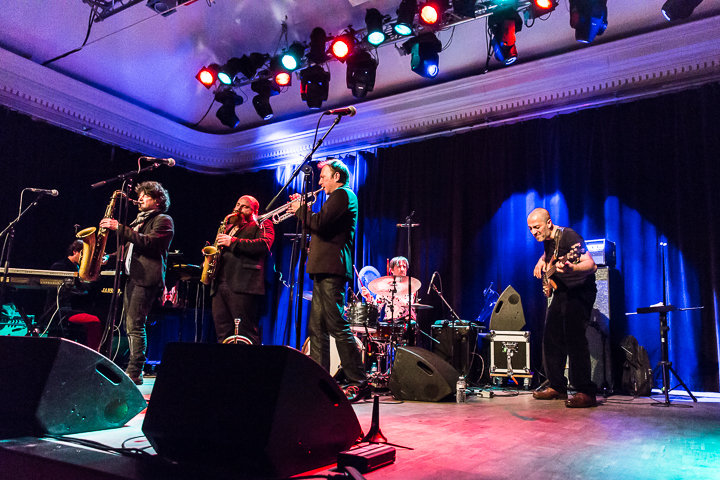 Thomas De Pourquery & Supersonic @ De Casino St.-Niklaas, picture 17, photographed by Guy Danneels - FrontView Magazine
