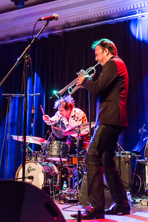 Thomas De Pourquery & Supersonic @ De Casino St.-Niklaas, picture 21, photographed by Guy Danneels - FrontView Magazine