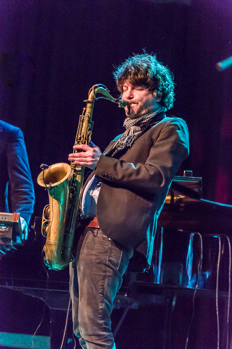 Thomas De Pourquery & Supersonic @ De Casino St.-Niklaas, picture 42, photographed by Guy Danneels - FrontView Magazine
