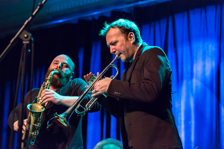 Thomas De Pourquery & Supersonic @ De Casino St.-Niklaas, picture 52, photographed by Guy Danneels - FrontView Magazine