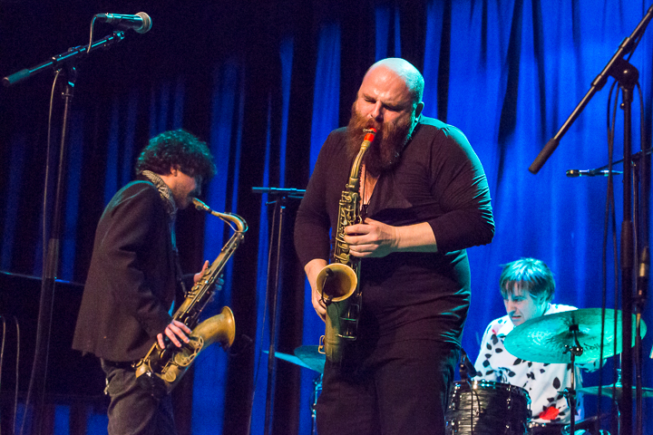 Thomas De Pourquery & Supersonic @ De Casino St.-Niklaas, picture 56, photographed by Guy Danneels - FrontView Magazine
