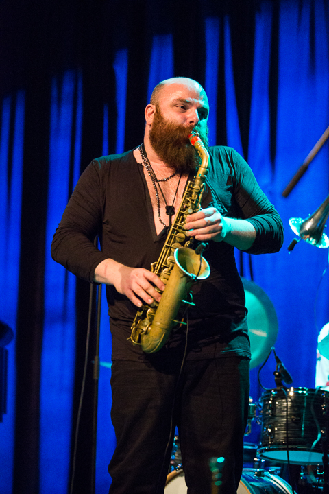 Thomas De Pourquery & Supersonic @ De Casino St.-Niklaas, picture 59, photographed by Guy Danneels - FrontView Magazine