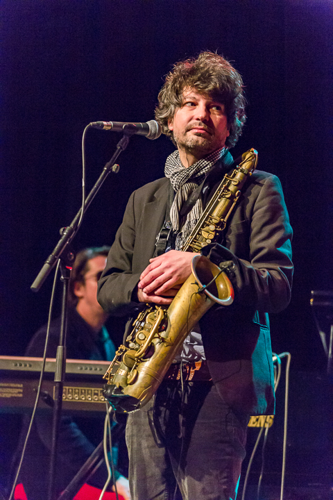 Thomas De Pourquery & Supersonic @ De Casino St.-Niklaas, picture 60, photographed by Guy Danneels - FrontView Magazine