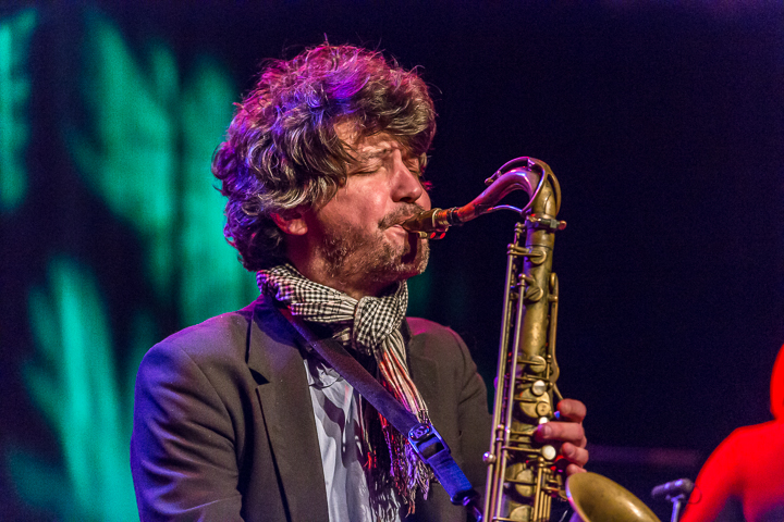 Thomas De Pourquery & Supersonic @ De Casino St.-Niklaas, picture 65, photographed by Guy Danneels - FrontView Magazine