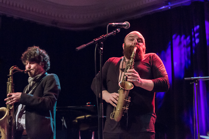Thomas De Pourquery & Supersonic @ De Casino St.-Niklaas, picture 69, photographed by Guy Danneels - FrontView Magazine