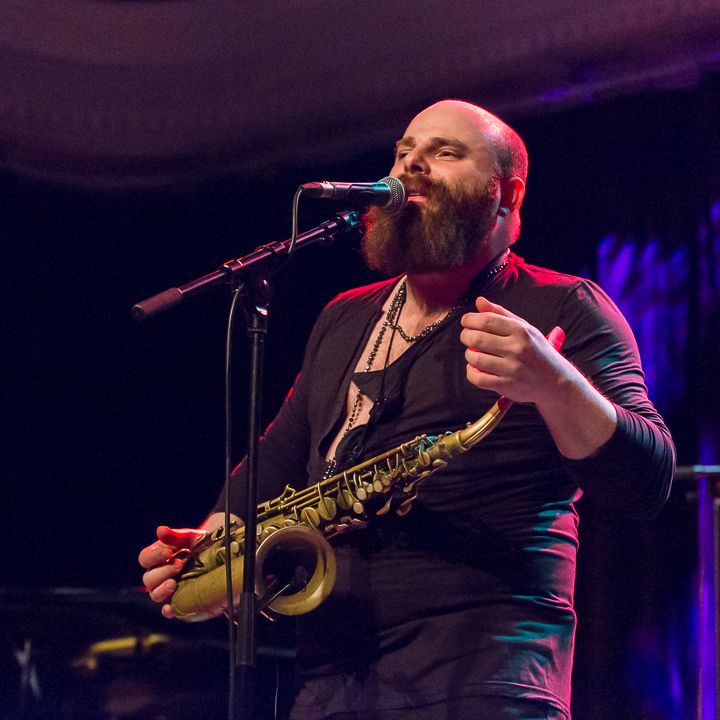 Thomas De Pourquery & Supersonic @ De Casino St.-Niklaas, picture 70, photographed by Guy Danneels - FrontView Magazine