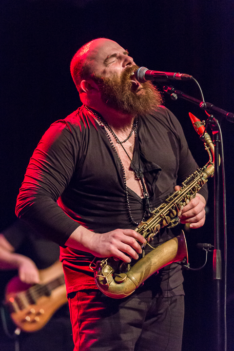 Thomas De Pourquery & Supersonic @ De Casino St.-Niklaas, picture 73, photographed by Guy Danneels - FrontView Magazine