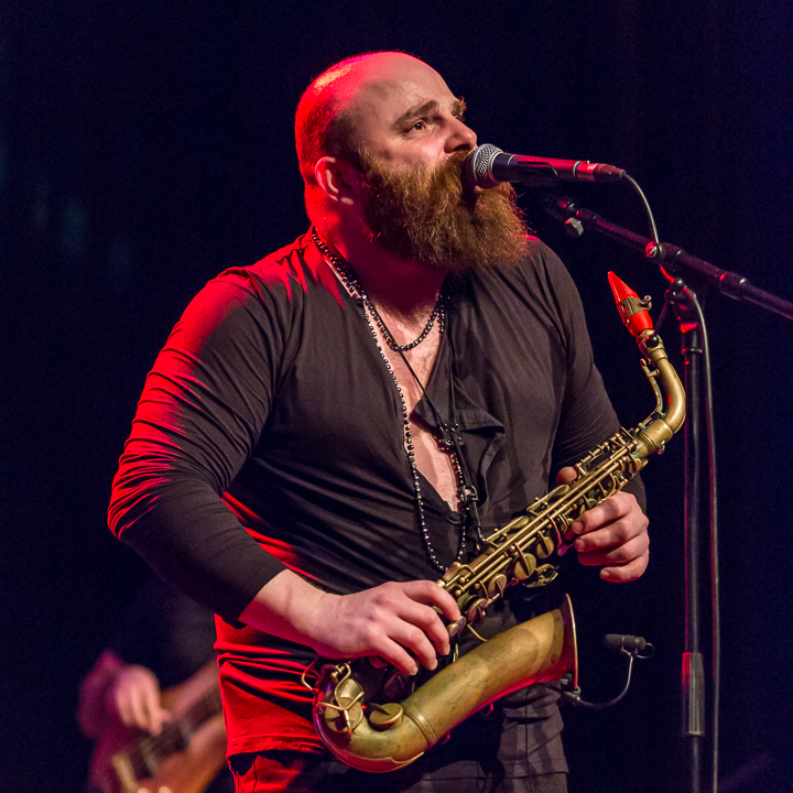Thomas De Pourquery & Supersonic @ De Casino St.-Niklaas, picture 75, photographed by Guy Danneels - FrontView Magazine