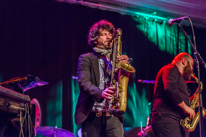 Thomas De Pourquery & Supersonic @ De Casino St.-Niklaas, picture 76, photographed by Guy Danneels - FrontView Magazine