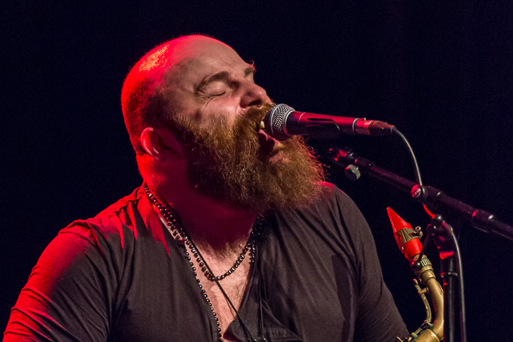 Thomas De Pourquery & Supersonic @ De Casino St.-Niklaas, picture 78, photographed by Guy Danneels - FrontView Magazine