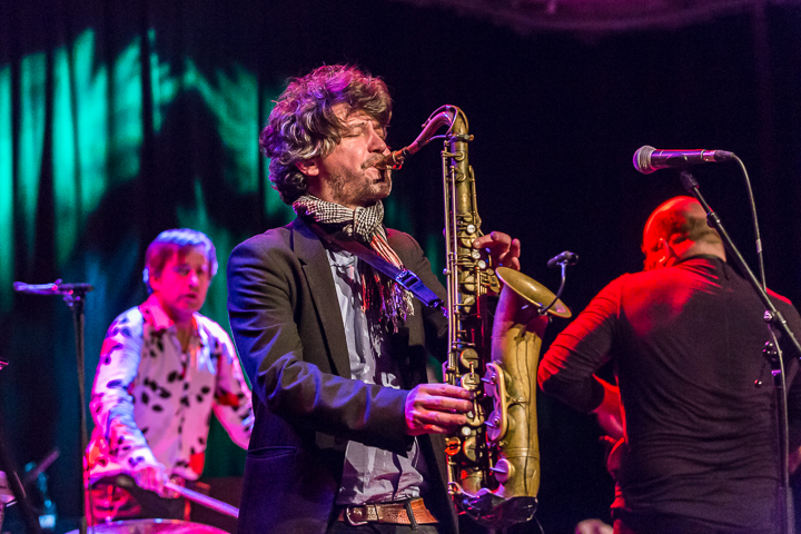 Thomas De Pourquery & Supersonic @ De Casino St.-Niklaas, picture 81, photographed by Guy Danneels - FrontView Magazine