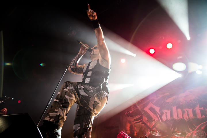 Sabaton @ 013, picture 11, photographed by Dorien Goetschalckx - FrontView Magazine