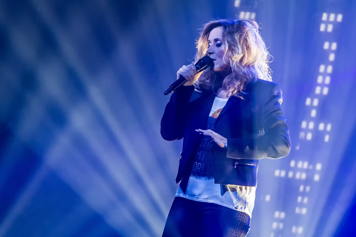 Lara Fabian @ Bozar, picture 1, photographed by Dorien Goetschalckx - FrontView Magazine