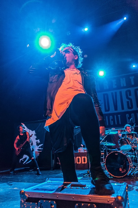 Attila @ Ancienne Belgique, picture 6, photographed by Edwin Houdevelt - FrontView Magazine