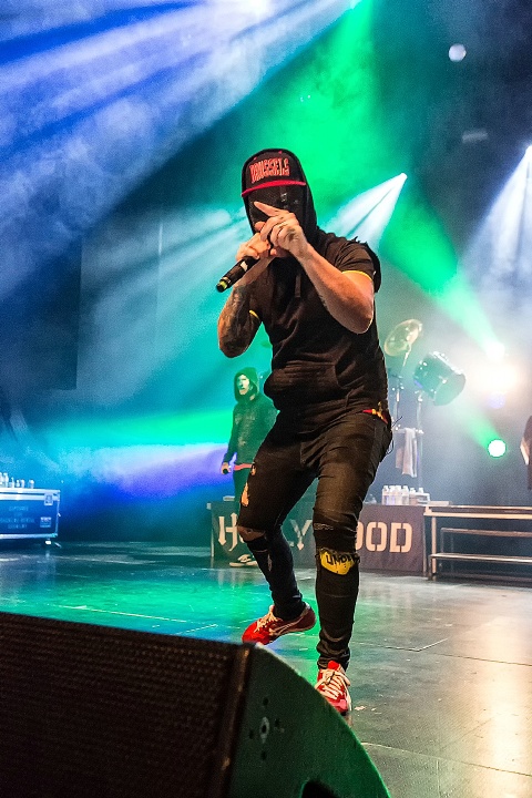 Hollywood Undead @ Ancienne Belgique, foto 4, foto's door Edwin Houdevelt - FrontView Magazine