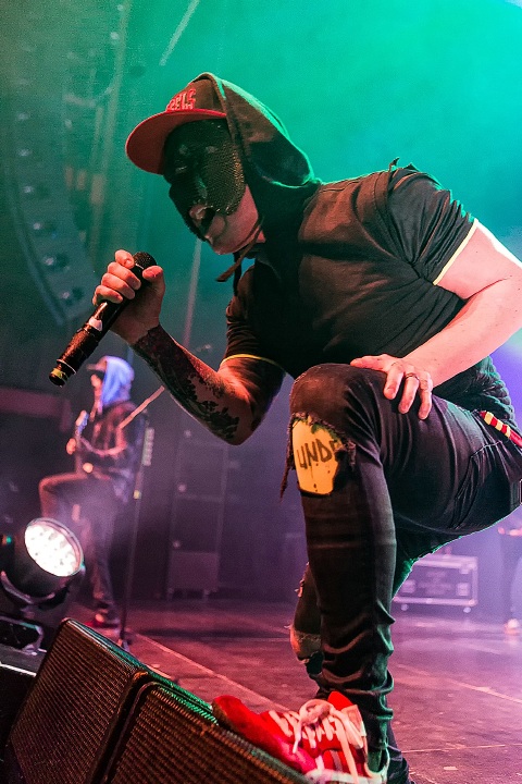 Hollywood Undead @ Ancienne Belgique, foto 7, foto's door Edwin Houdevelt - FrontView Magazine