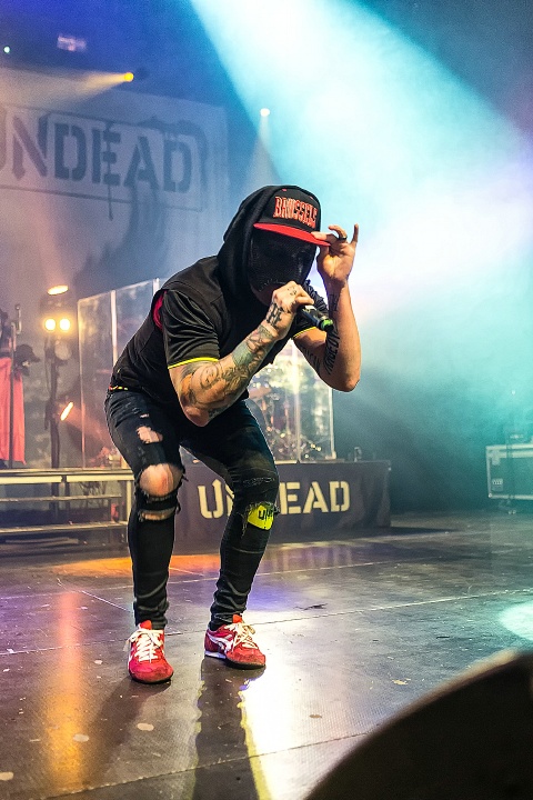 Hollywood Undead @ Ancienne Belgique, foto 14, foto's door Edwin Houdevelt - FrontView Magazine