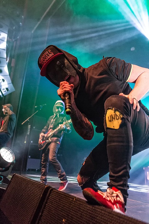 Hollywood Undead @ Ancienne Belgique, foto 17, foto's door Edwin Houdevelt - FrontView Magazine