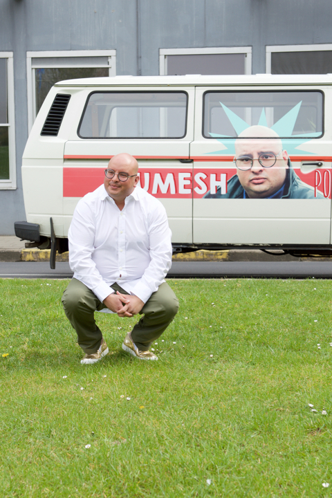 Umesh pop-up teevee @ perszaal VRT, foto 4, foto's door Bart Baevegems - FrontView Magazine