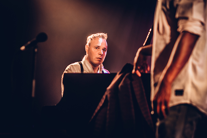 Jef Neve & Typhoon (soundcheck) @ Ancienne Belgique, picture 9, photographed by Elke Briers - FrontView Magazine
