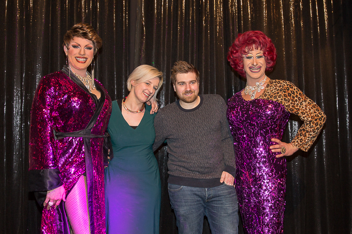 Persconferentie 'La Cage aux Folles' @ Mask'ara te Borsbeek, foto 41, foto's door Guy Danneels - FrontView Magazine