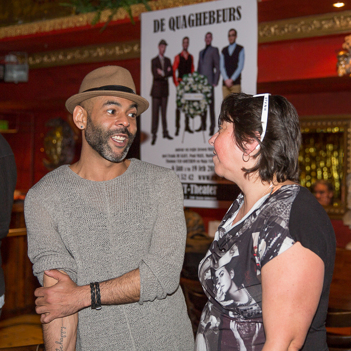 Persconferentie 'La Cage aux Folles' @ Mask'ara te Borsbeek, foto 53, foto's door Guy Danneels - FrontView Magazine