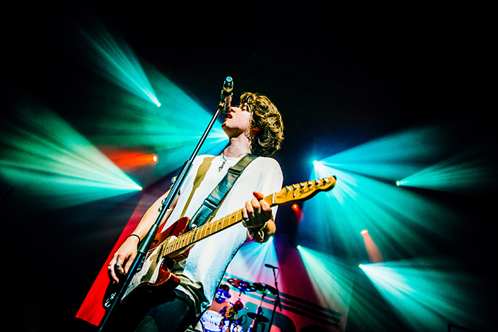 The Vamps @ Ancienne Belgique, foto 1, foto's door Elke Briers - FrontView Magazine