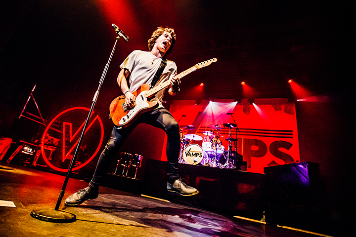 The Vamps @ Ancienne Belgique, foto 11, foto's door Elke Briers - FrontView Magazine