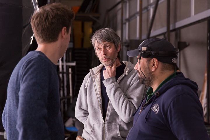 Setbezoek verfilming: 'Dode Hoek' @ TV studio Brussel, foto 7, foto's door Guy Danneels - FrontView Magazine