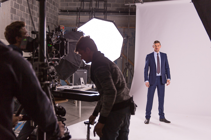 Setbezoek verfilming: 'Dode Hoek' @ TV studio Brussel, foto 23, foto's door Guy Danneels - FrontView Magazine