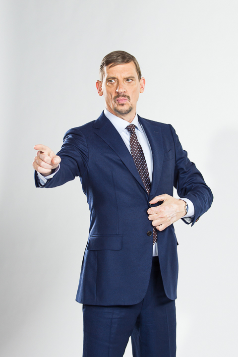Setbezoek verfilming: 'Dode Hoek' @ TV studio Brussel, foto 28, foto's door Guy Danneels - FrontView Magazine