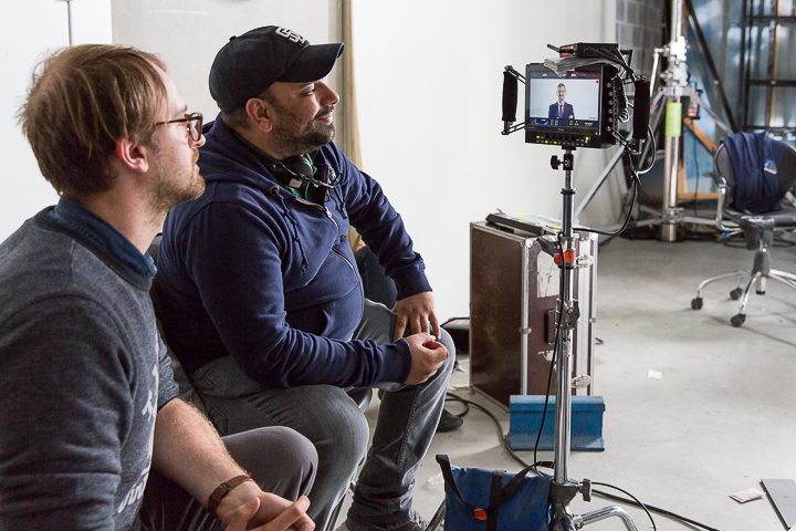 Setbezoek verfilming: 'Dode Hoek' @ TV studio Brussel, foto 57, foto's door Guy Danneels - FrontView Magazine