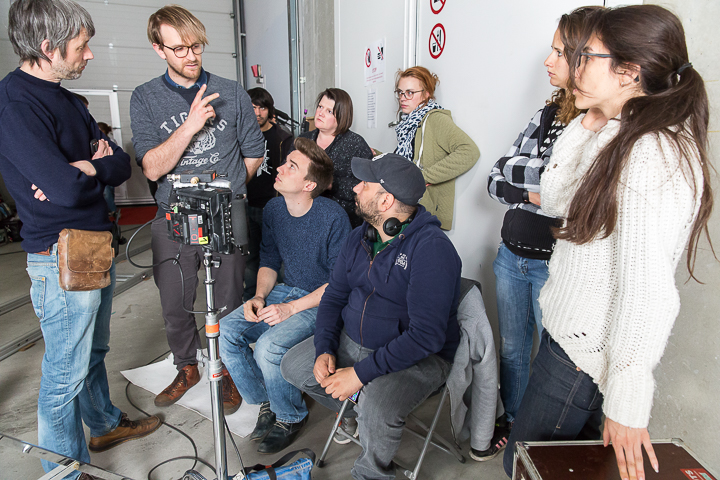 Setbezoek verfilming: 'Dode Hoek' @ TV studio Brussel, foto 66, foto's door Guy Danneels - FrontView Magazine