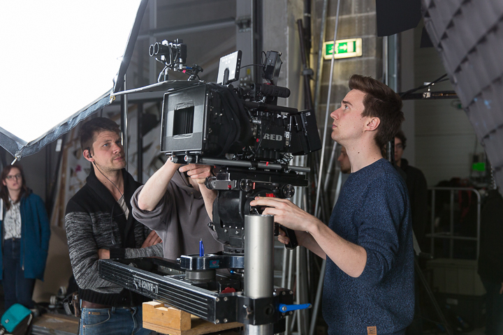 Setbezoek verfilming: 'Dode Hoek' @ TV studio Brussel, foto 69, foto's door Guy Danneels - FrontView Magazine