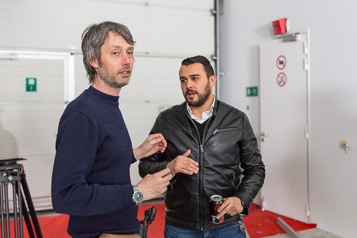 Setbezoek verfilming: 'Dode Hoek' @ TV studio Brussel, foto 72, foto's door Guy Danneels - FrontView Magazine