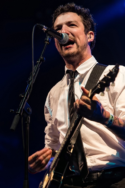 Frank Turner & The Sleeping Souls @ Groezrock 2016, picture 2, photographed by Edwin Houdevelt - FrontView Magazine
