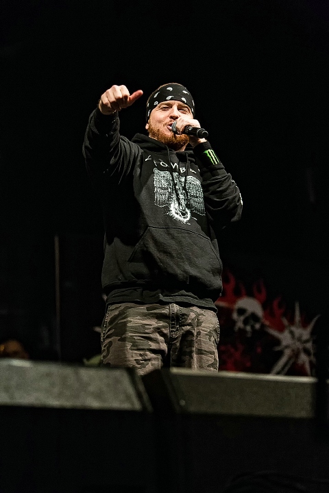 Hatebreed @ Groezrock 2016, foto 13, foto's door Edwin Houdevelt - FrontView Magazine
