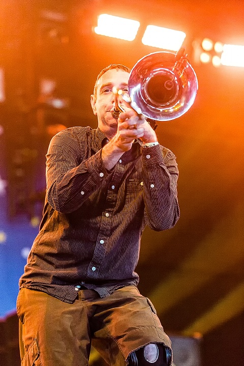 Less Than Jake @ Groezrock 2016, picture 12, photographed by Edwin Houdevelt - FrontView Magazine