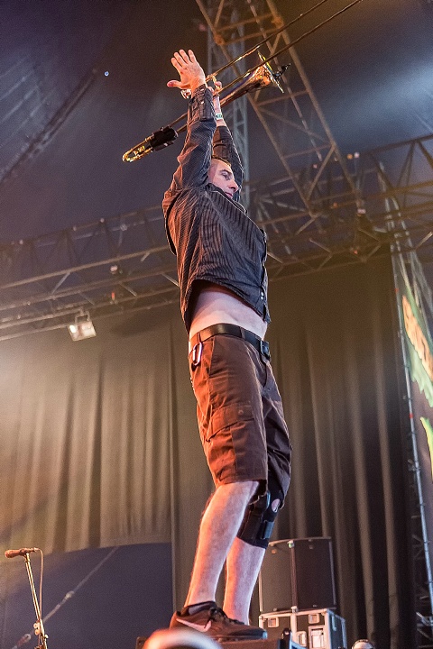 Less Than Jake @ Groezrock 2016, picture 21, photographed by Edwin Houdevelt - FrontView Magazine